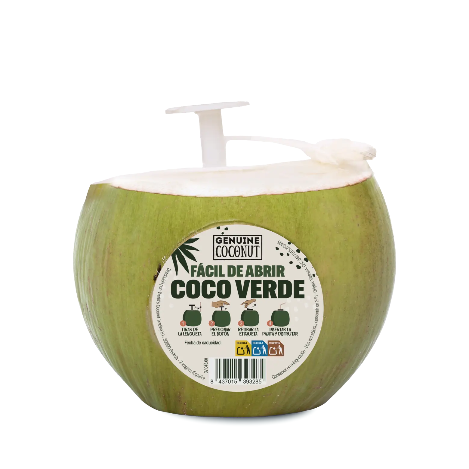 Coco Verde Easy Opening